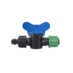 Robinet tub 16 mm fara garnitura, cu piulite de strangere , pentru tevi LDPE , 25 mm