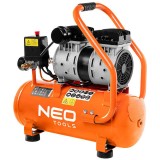 Compresor fara ulei orizontal 12L NEO TOOLS 12K020 HardWork ToolsRange