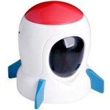 Ascutitoare electrica Eagle EG-5011, alimentare 4 baterii AA neincluse, 1 orificiu, 6-8mm, plastic, alb