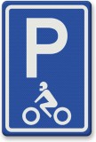 Semn de circula&Aring;&pound;ie pentru motociclete