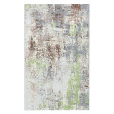 Covor modern ROSE 540, bej/verde, polipropilena/polyester, 2500gr/mp, 200x300 cm, Dreptunghi