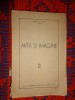 Arta si imagine - Edgar Papu, 1939. Eseu critic, carte veche