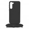 Husa pentru Samsung Galaxy S23 Plus, Techsuit Crossbody Lanyard, Black
