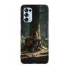 Husa compatibila cu Oppo A55, Viceversa, model Ellie x Guitar Last of Us, Silicon, TPU, Transparent, Carcasa