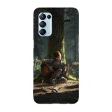 Husa compatibila cu Oppo A72, Viceversa, model Ellie x Guitar Last of Us, Silicon, TPU, Transparent, Carcasa