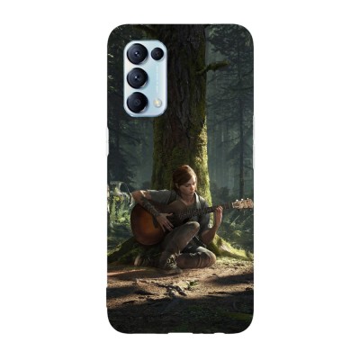 Husa compatibila cu Oppo A77, Viceversa, model Ellie x Guitar Last of Us, Silicon, TPU foto