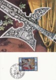 C4376 - Lichtenstein 1985 -carte postala maxima