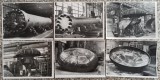 Lot 6 fotografii cu tematica industriala