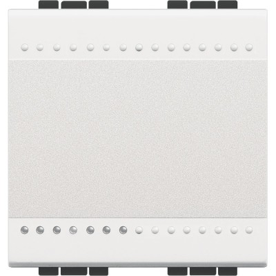 Intrerupator cap cruce Living Light Bticino basculant 2M alb N4004M2N foto