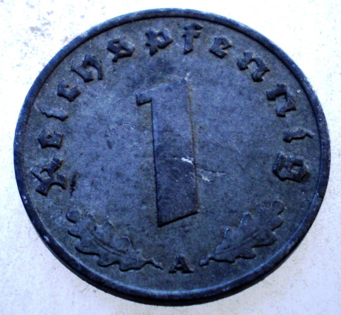 1.263 GERMANIA WWII 1 REICHSPFENNIG 1942 A