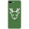 Husa silicon pentru Apple Iphone 8 Plus, Minimal Reindeer Illustration Green