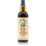 Captain Fawcett Hair Oil ulei pentru intarire pentru păr pentru bărbați 100 ml
