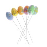Set oua multicolore de Paste 6 cm