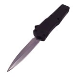 Cumpara ieftin Mini briceag automat de vanatoare IdeallStore&reg;, Futuristic Blade, metalic, 13 cm, negru