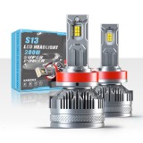 Cumpara ieftin H7 Set de 2 becuri conversie halogen-led 200W, 6000k, 40.000 lm, Canbus, Miez Cupru, IP68 rezistenta la apa si praf, ventilator integrat - Gama high S