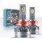 H7 Set de 2 becuri conversie halogen-led 200W, 6000k, 40.000 lm, Canbus, Miez Cupru, IP68 rezistenta la apa si praf, ventilator integrat - Gama high S
