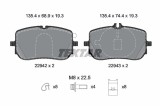 TEXTAR 2294201 set placute frana,frana disc