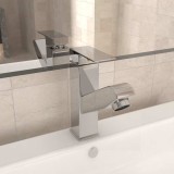 Gossi robinet chiuveta baie retractabil, finisaj cromat, 157x172 mm