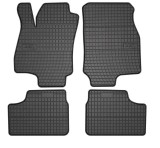 Covorase Cauciuc Opel Astra G (1998-2009) Negru. Set Auto 4 Buc. Compatibilitate Dedicata, Margini Ridicate