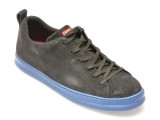 Cumpara ieftin Pantofi sport CAMPER gri, RUNNER, din piele intoarsa