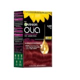Vopsea de par permanenta fara amoniac 6.60 Intense Red Olia, 174ml, Garnier