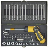 Proxxon 23104 - Set capete de insurubare si chei tubulare mixte 54 bucati