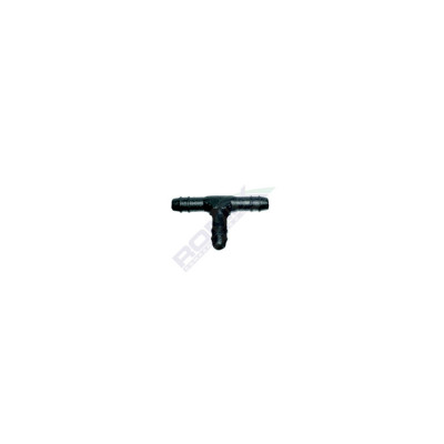 Conector Teu Furtun Conducte 4.9Mm - Negru Set 10 Buc 135236 C10015-RMX foto