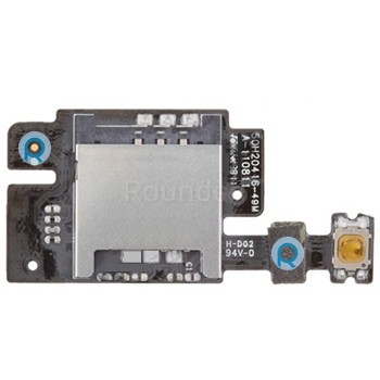 Modul cititor card SIM HTC Radar C110e, piesa de schimb suport card SIM 50H20416-49M foto