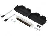 Conector D-Sub HD 62 Pin Tată Lipire Cabluri 11,5mm