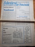 ziarul adevarul de duminica 28 ianuarie 1990