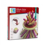 Joc de coordonare- Mikado Melon,lemn,+6 ani