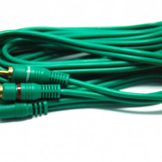 Cablu audio jack 3,5mm tata la 2RCA tata, 10m
