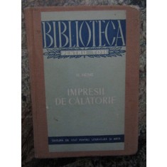 Impresii de calatorie &ndash; H. Heine