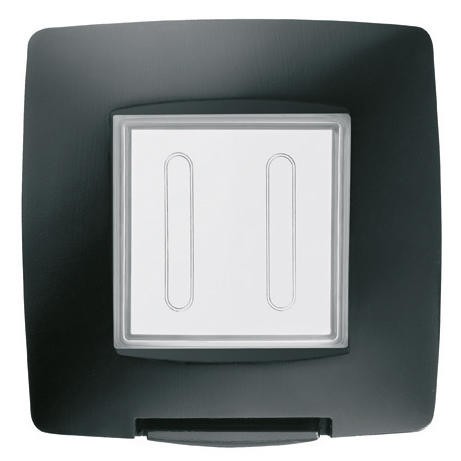 Rama Ornament 2M Gewiss Chorus IP55 negru GW16702TN