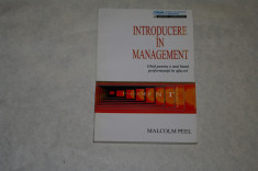 Introducere in management - Malcolm Peel - 1994 foto