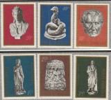 ROMANIA 1974 LP 862 ARHEOLOGIE DIN ROMANIA SERIE MNH NESTAMPILATA