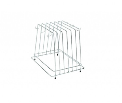 Suport inox cu picioare anti-alunecare, pentru 6 blaturi foto