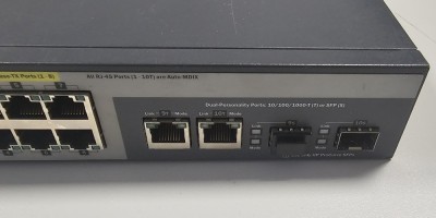 Switch HP 2520-8-POE J9137A foto