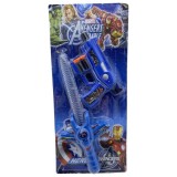 Set pistol cu ventuze si sabie Capitan America