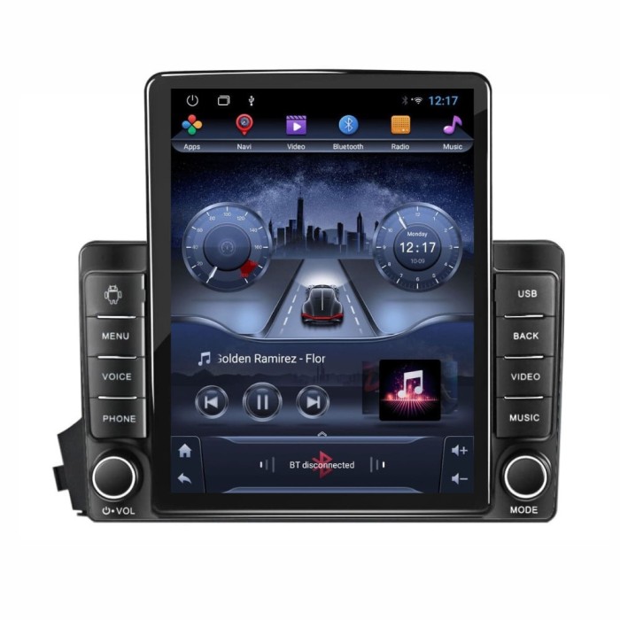 Navigatie dedicata cu Android Ssangyong Actyon 2005 - 2012, 2GB RAM, Radio GPS