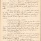 HST A1796 Act scris și semnat olograf 1923 Sabin Evuțian la Brad jud Hunedoara