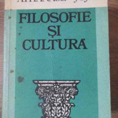 FILOSOFIE SI CULTURA-ATHANASIE JOJA