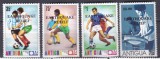 DB1 Antigua 1974 -Fotbal CM Munchen Supratipare Cutremur 4 v. MNH