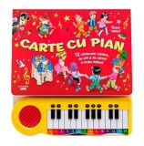 Carte cu pian. 12 cantecele celebre, de citit si de cantat in limba italiana - Tony Wolf