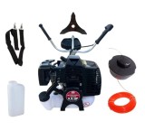Cumpara ieftin *OFERTA* Motocoasa benzina 2T 7.8cp, 52cmc, 12000rpm, accesorii incluse, Campion CMP1553