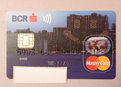 M1 R1 - Card bancar vechi 97 - piesa de colectie foto