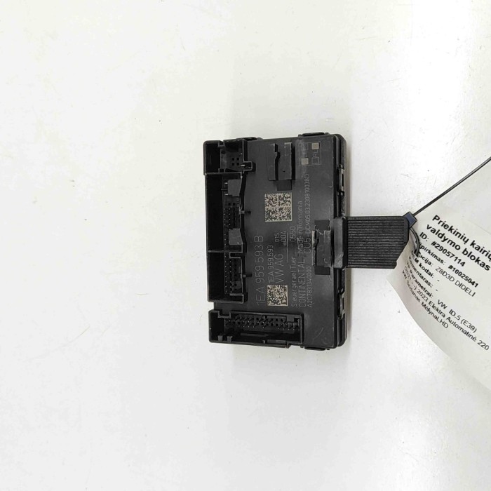 Modul de control ușă st&acirc;nga față VW ID.5 E39 2023 OEM: 1EA959593B,1EA959593,A2C7831340000 29057114