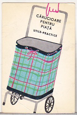 bnk cld Calendar de buzunar 1968 - carucioare pentru piata foto