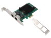 Card Extensie PC PCIe RJ45 x2 1Gbps