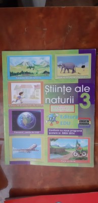 STIINTE ALE NATURII CLASA A III A foto